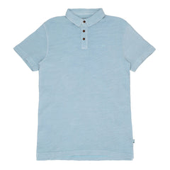 POLO (MEN) - LIGHT BLUE (ACID WASH FINISH)
