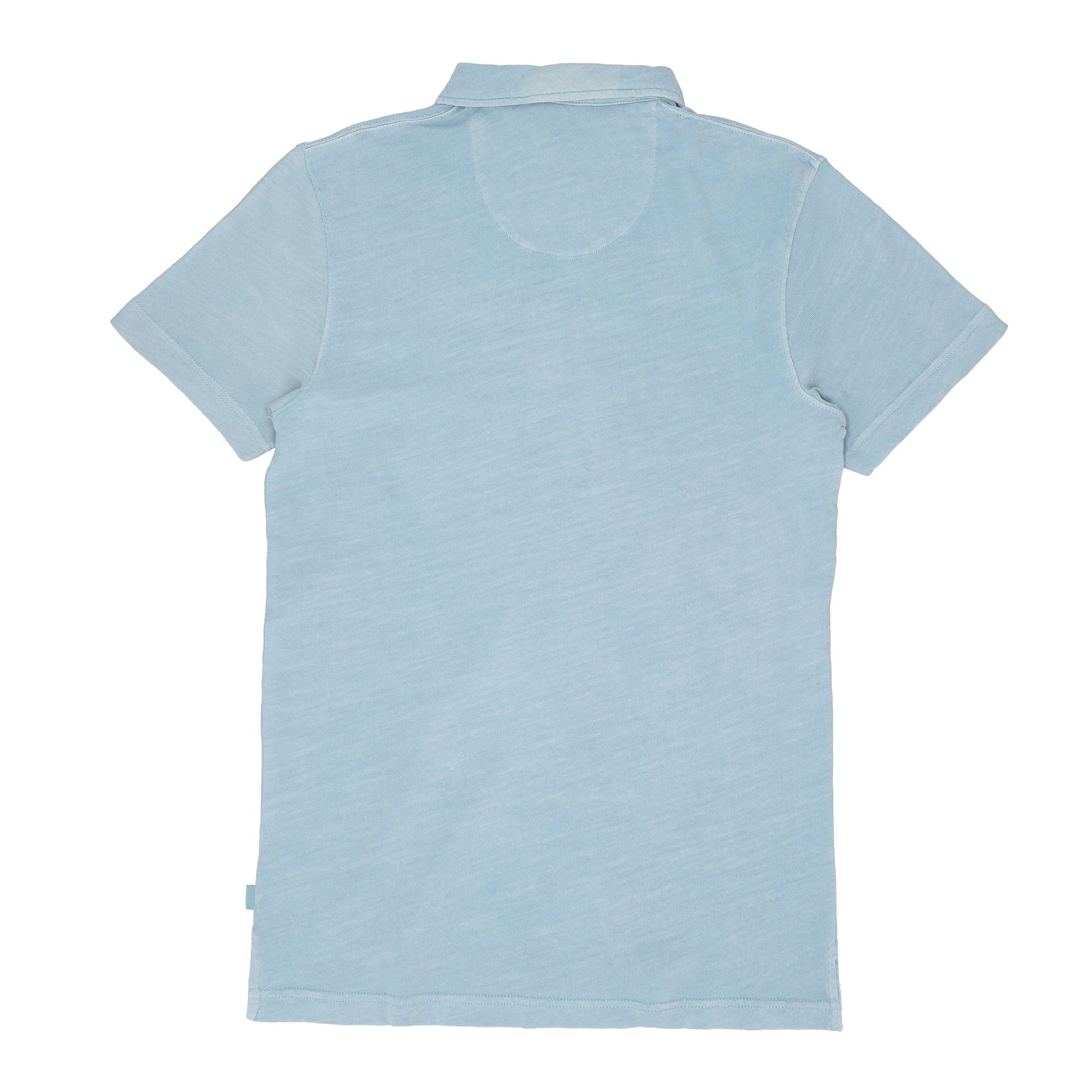 POLO (MEN) - LIGHT BLUE (ACID WASH FINISH)