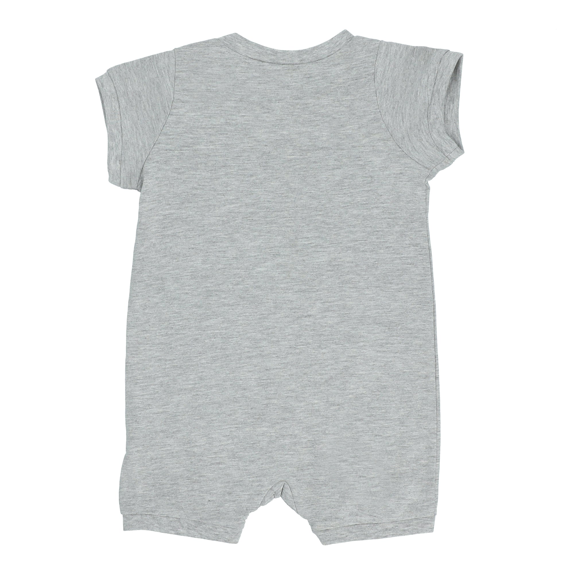 Baby Romper - Heather Grey (with Lion Print)