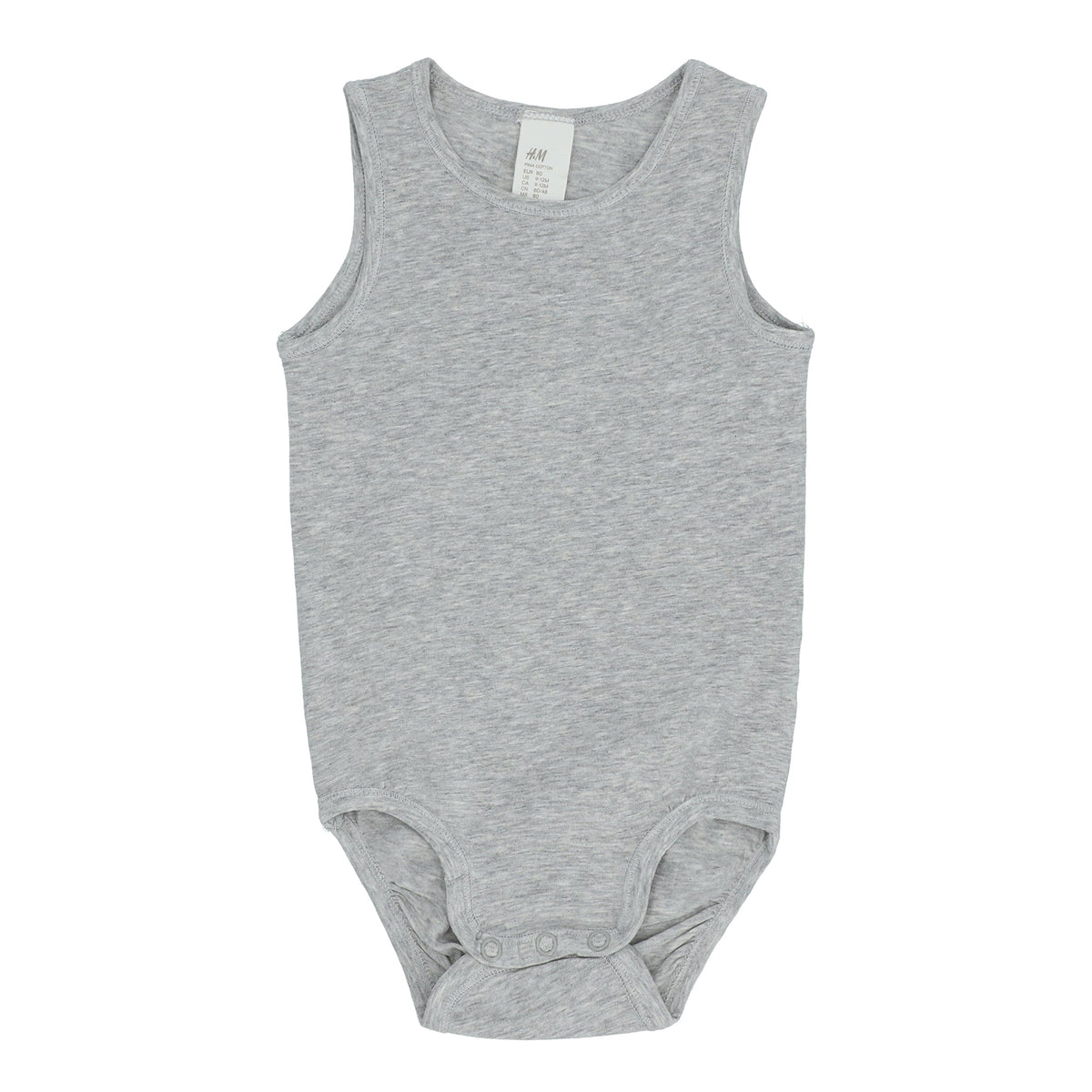 Baby Romper - Heather Grey