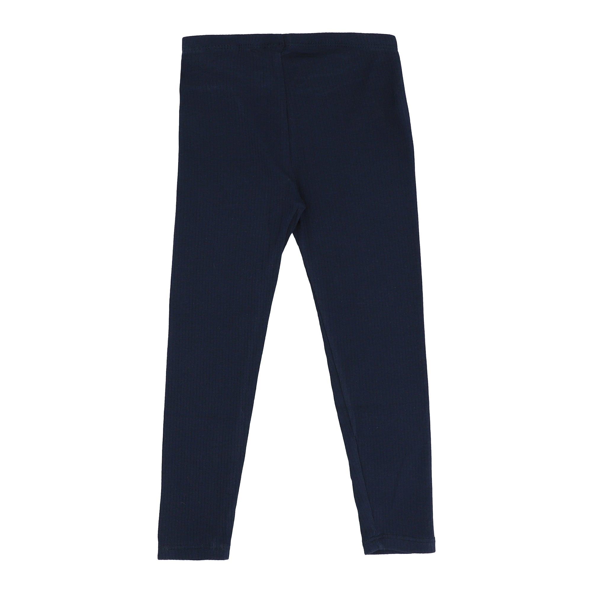 Tights for Girls - Navy Blue with Pin Stripes