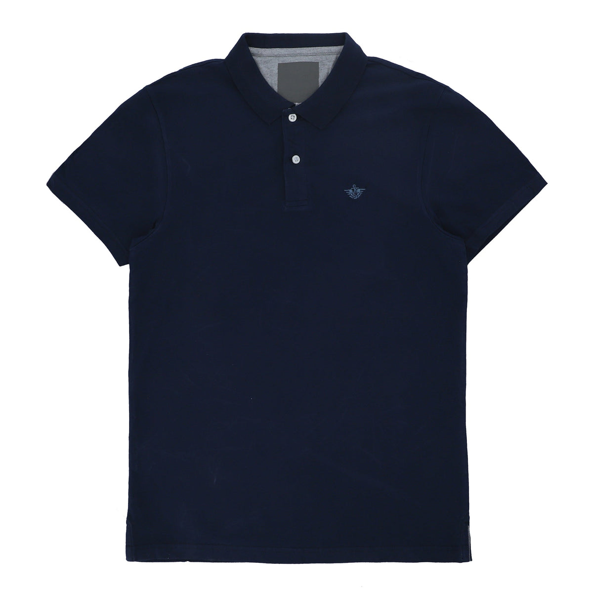 POLO (MEN) - PLAIN DEEP NAVY BLUE