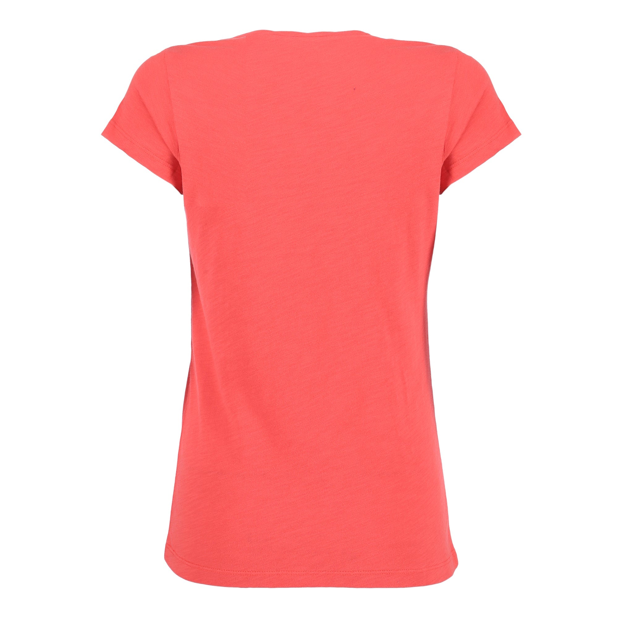 T-SHIRT (WOMEN) -Pink  (Orangish)