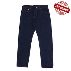 deep & dark blue mix jeans