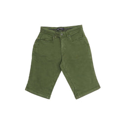 CHINO SHORTS (MEN) - OLIVE GREEN