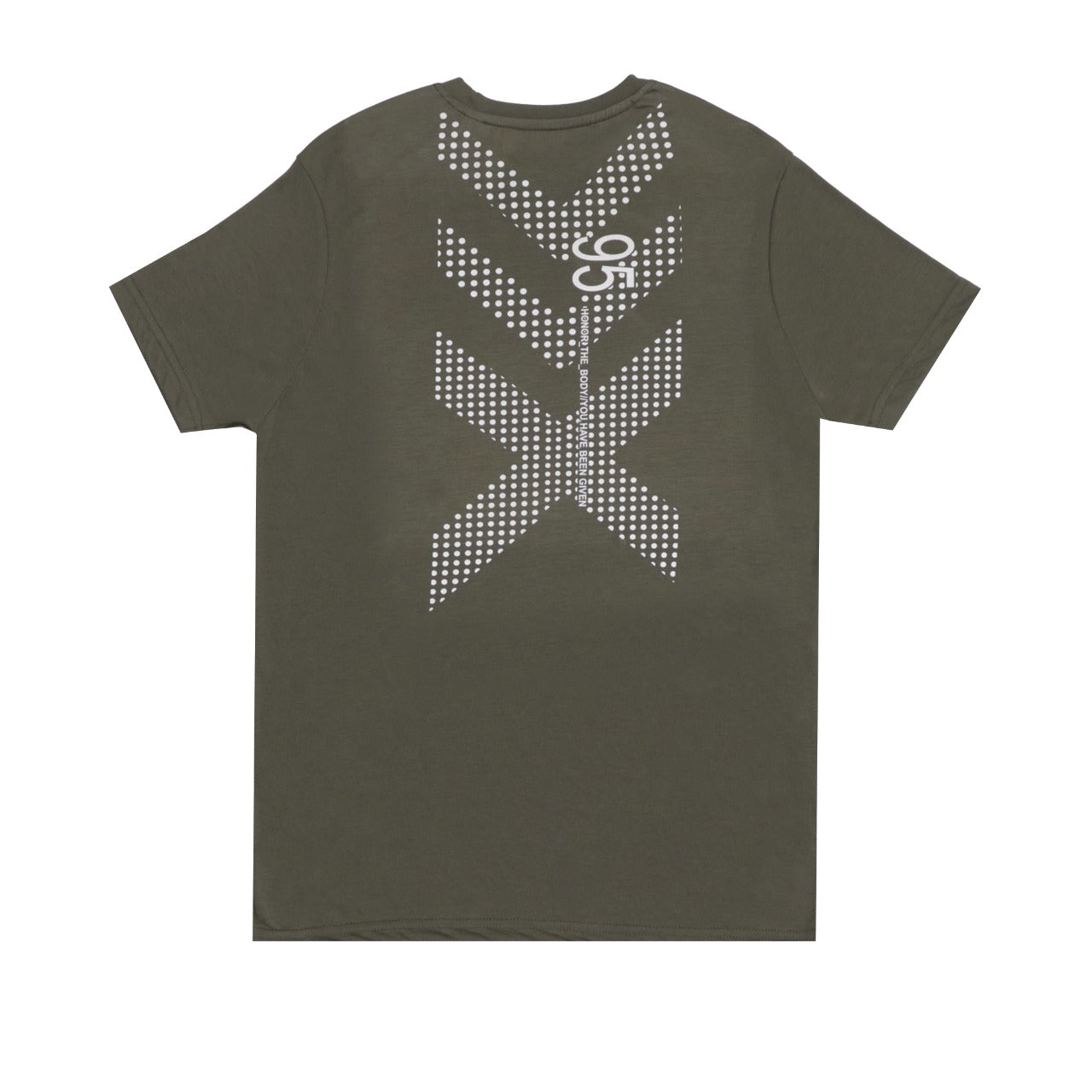 ROUND NECK (MEN) - OLIVE GREEN (HONOR THE BODY)