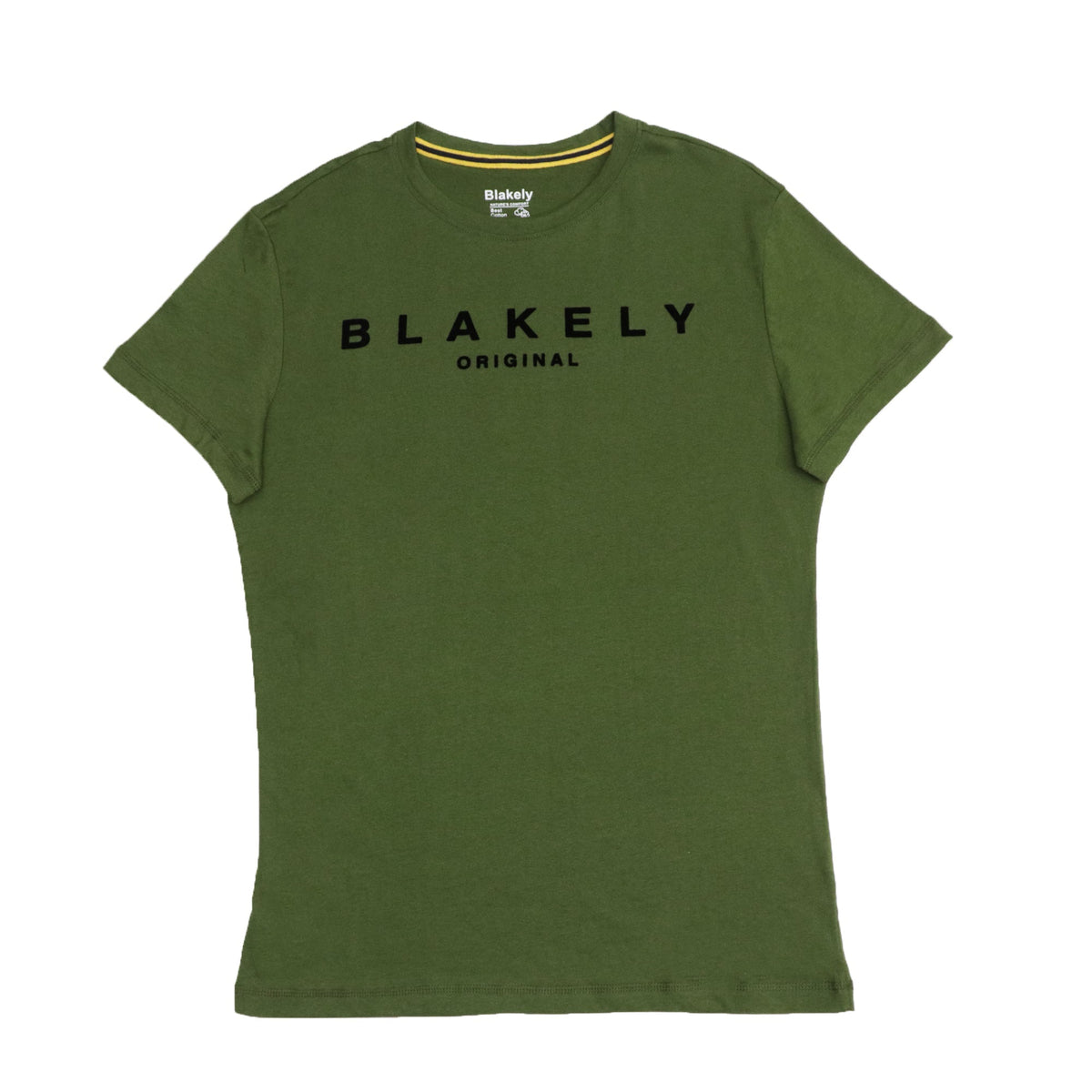 ROUND NECK (MEN) - DARK GREEN WITH VELVET UPHOLSTERY