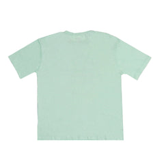 ROUND NECK (MEN) - SEA GREEN WITH BLACK PRINT (THE HARDEST WORKERS)