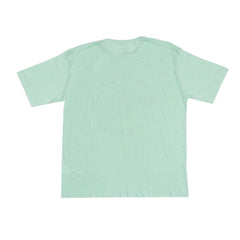 ROUND NECK (MEN) - SEA NEON GREEN WITH DARK GREEN PRINT