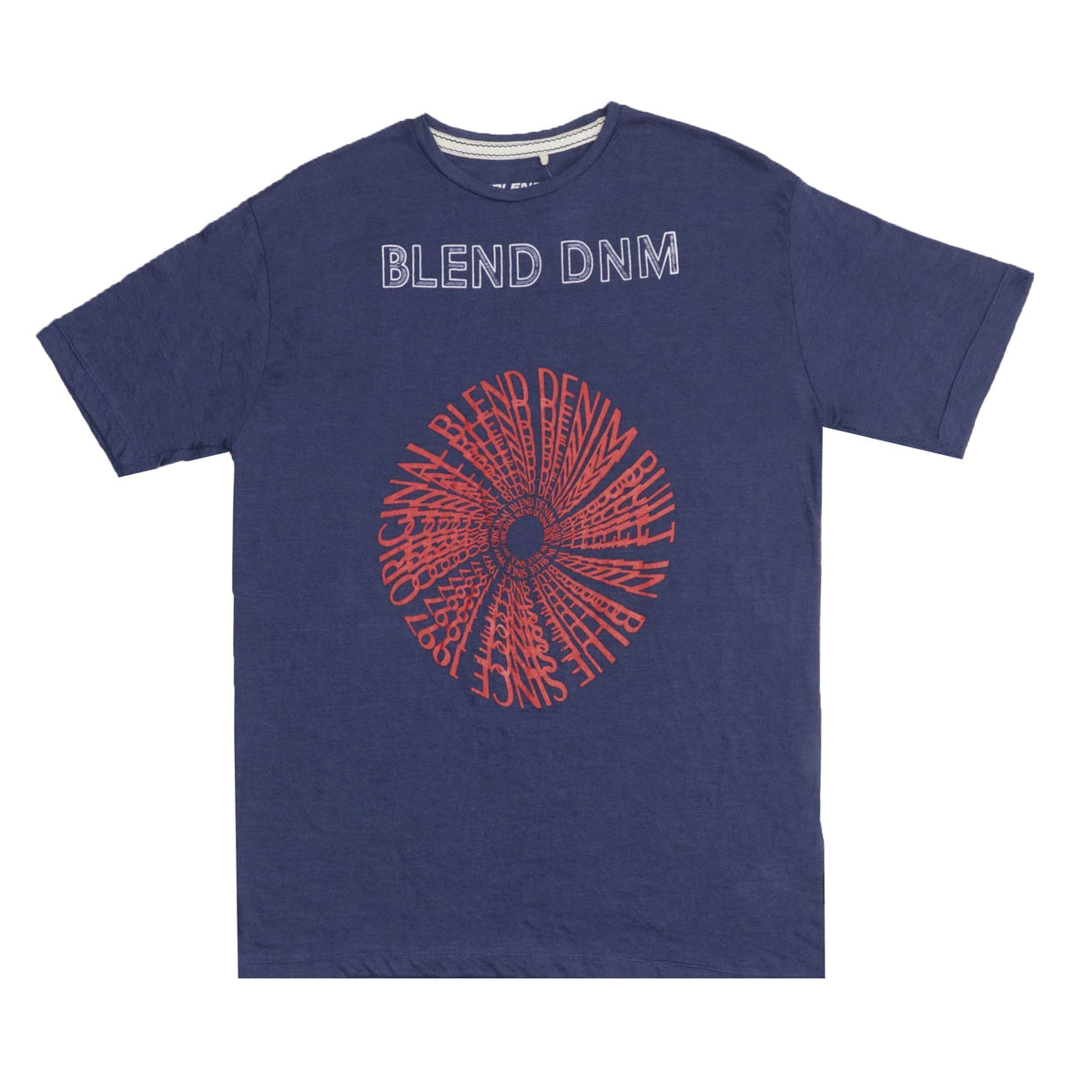 ROUND NECK (MEN) - DARK DENIM BLUE