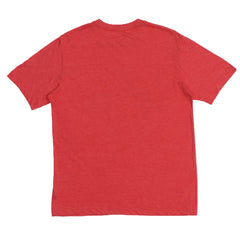 ROUND NECK (MEN) - RED WITH BLACK PRINT (GREAT LAKES)