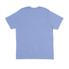 ROUND NECK (MEN) - BLUE WITH BLACK PRINT (SLEEPING BEAR DUNES)