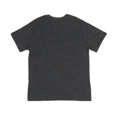 ROUND NECK (MEN) - CHARCOAL GREY WITH WHITE PRINT (GREAT LAKES) - 2