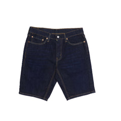 DENIM SHORTS (MEN) - DEEP BLUE PLAIN