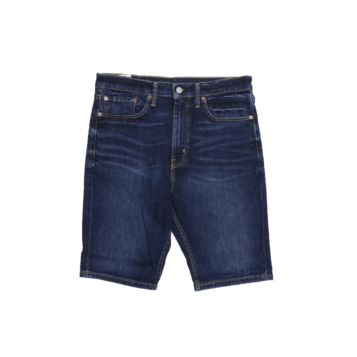 DENIM SHORTS (MEN) - DARK SHADED BLUE