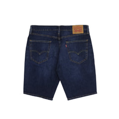 DENIM SHORTS (MEN) - MID DARK BLUE