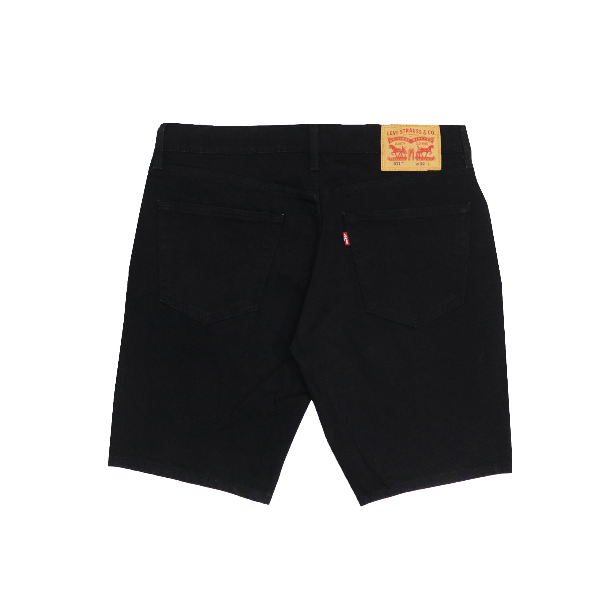 DENIM SHORTS (MEN) - HEATHER BLACK