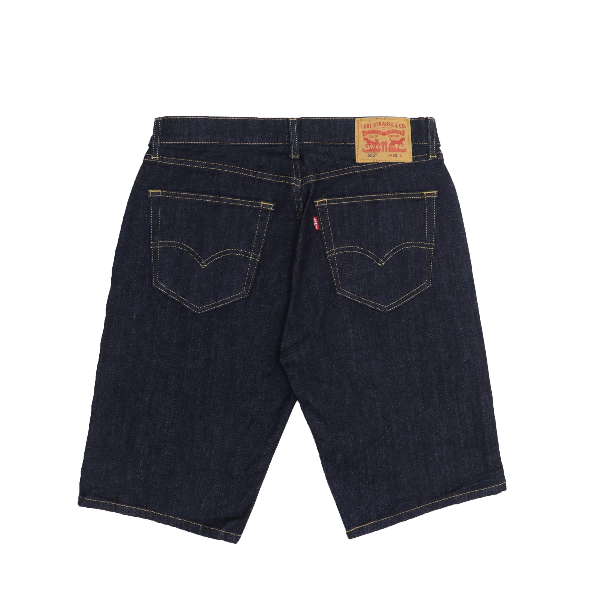 DENIM SHORTS (MEN) -  DEEP BLUE