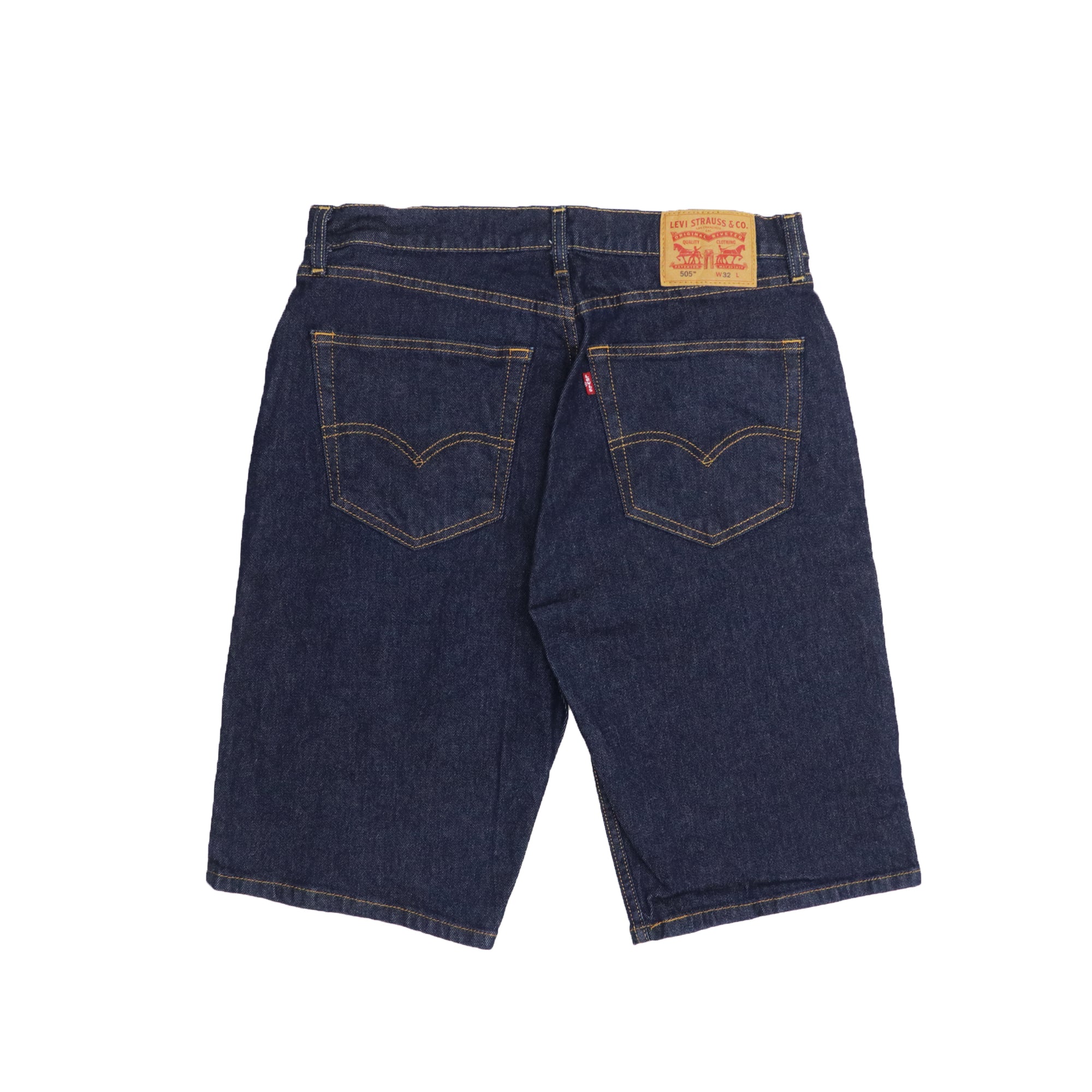 DENIM SHORTS (MEN) - DARK DENIM BLUE