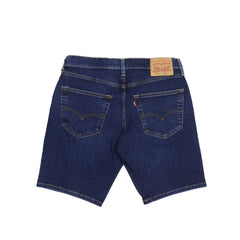 DENIM SHORTS (MEN) - PLAIN SHADED BLUE