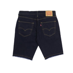 DENIM SHORTS (MEN) - DEEP VIBRANT BLUE BOTTOM SHOWER