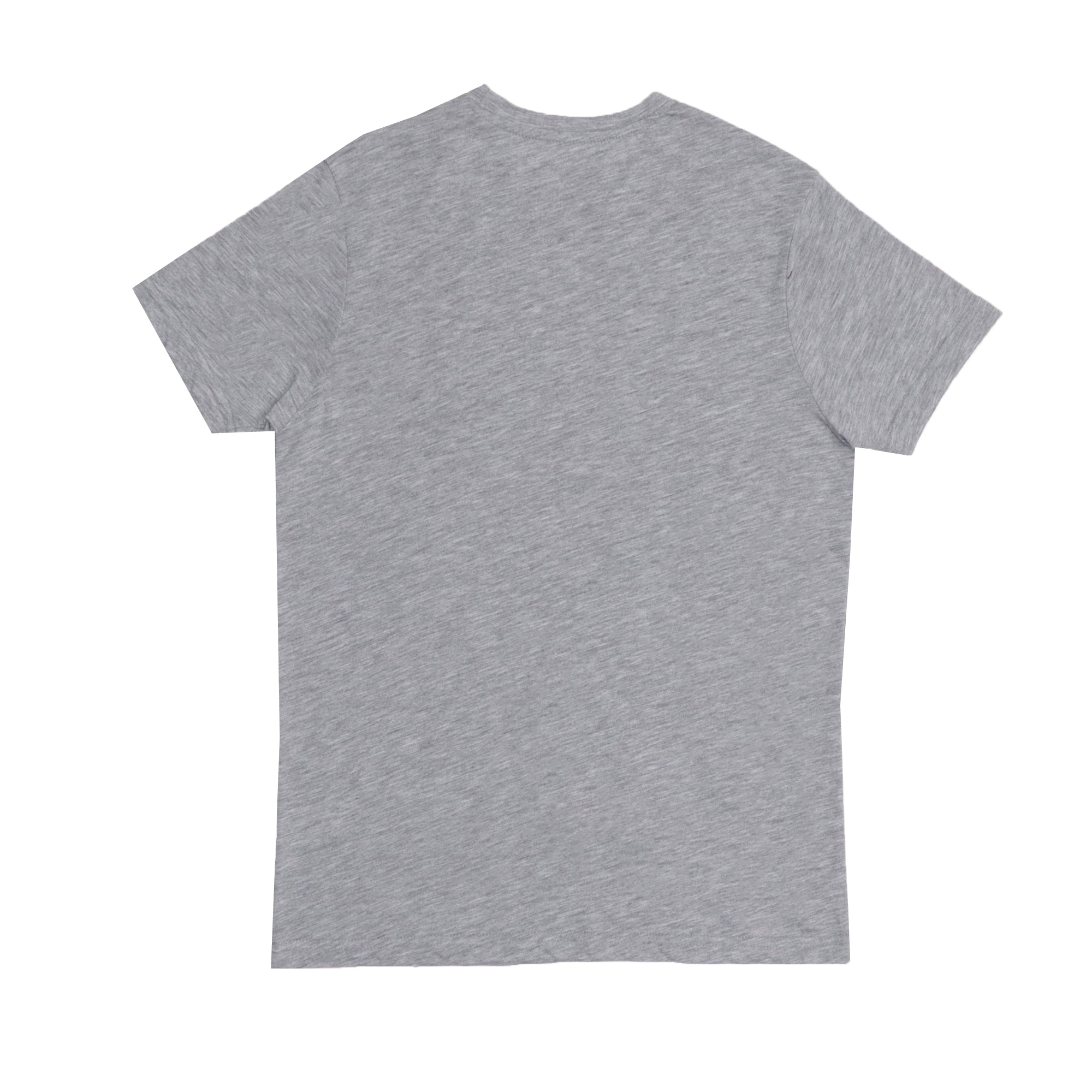 ROUND NECK (MEN) -  HEATHER GREY