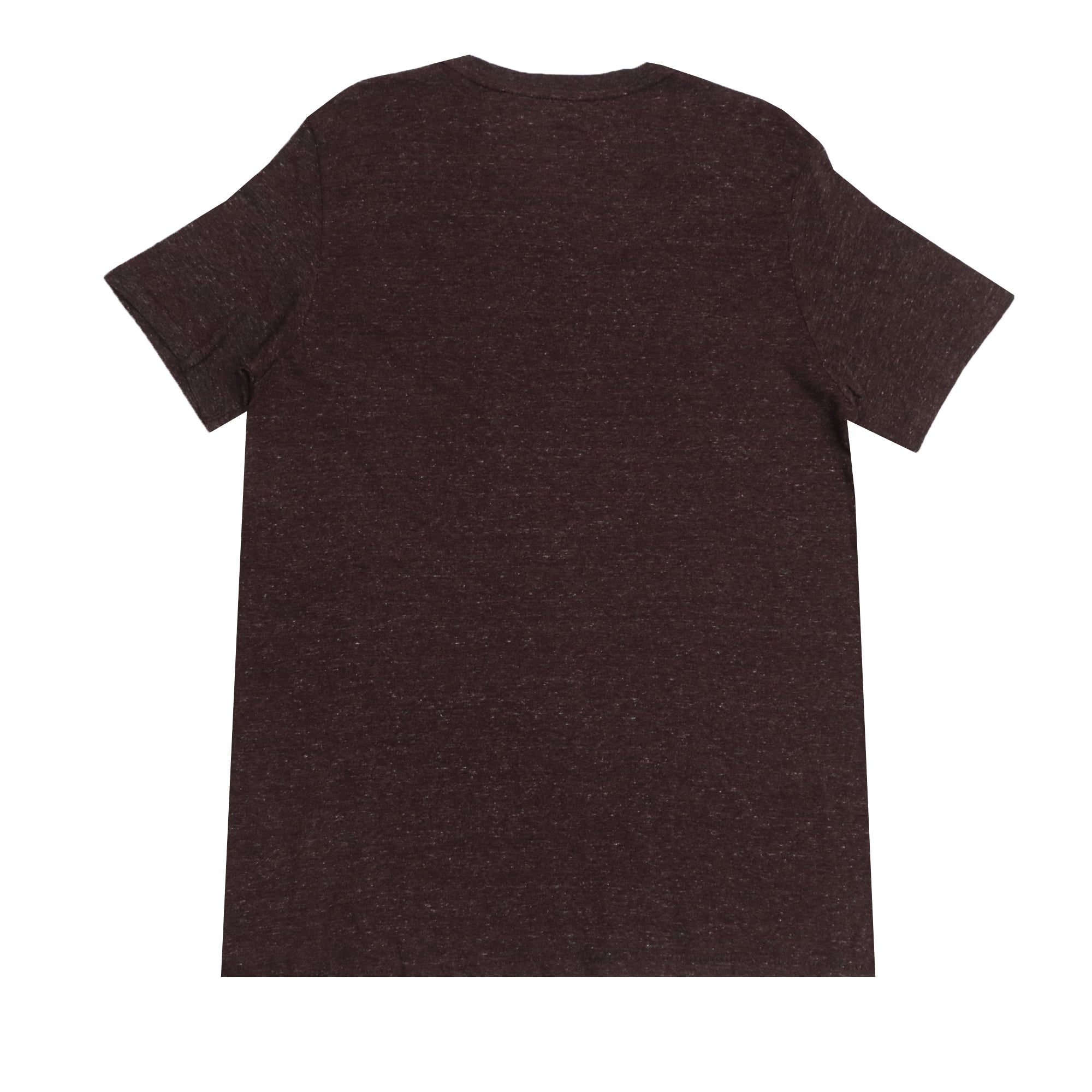 ROUND NECK (MEN) - MAROON WITH BLACK PRINT (AMSTERDAM)