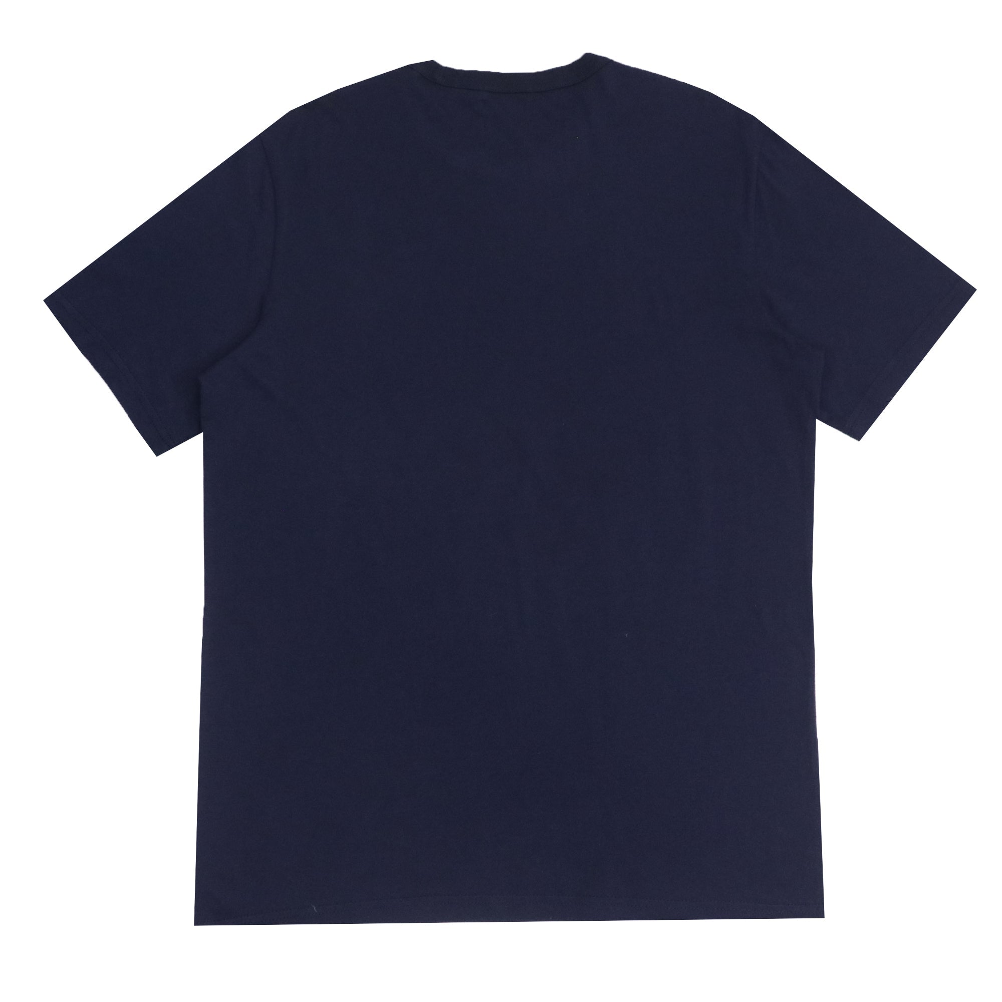 ROUND NECK (MEN)- NAVY BLUE WITH WHITE PRINT (W4W)