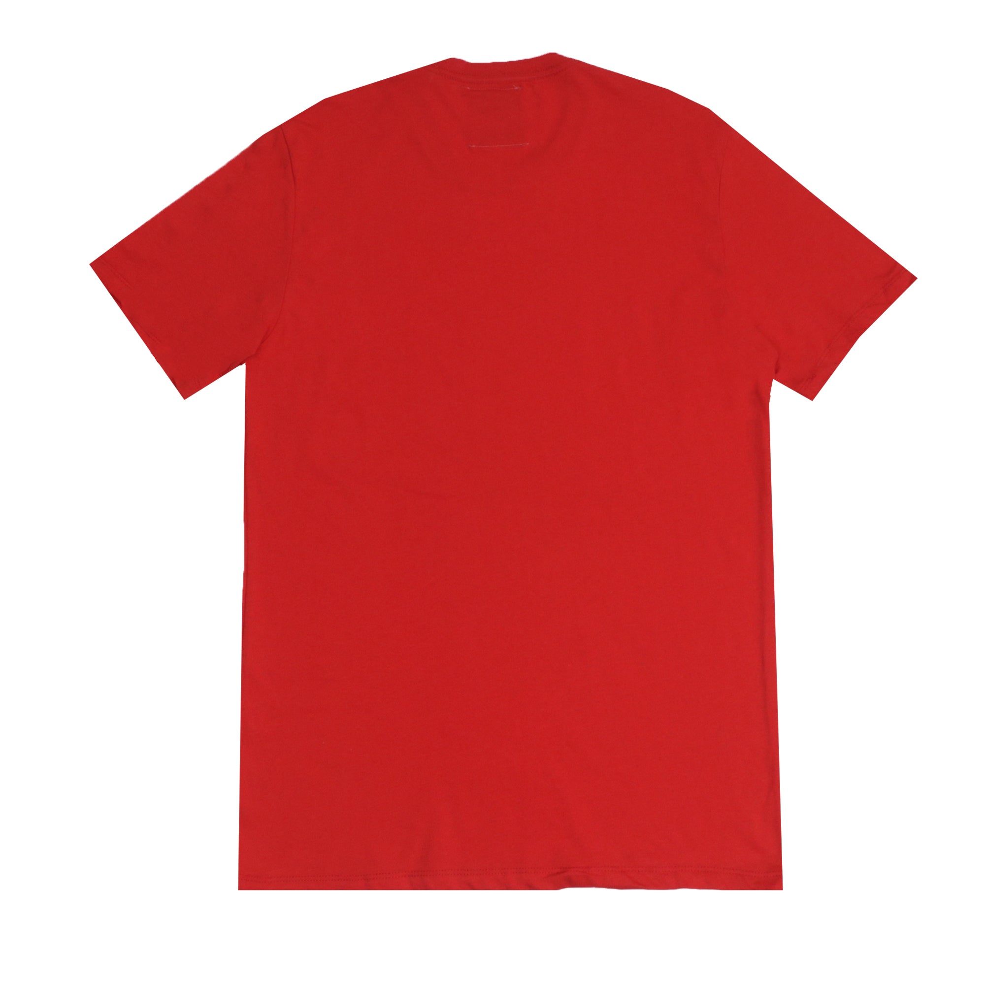 ROUND NECK (MEN)- RED WITH WHITE PRINT (1986)