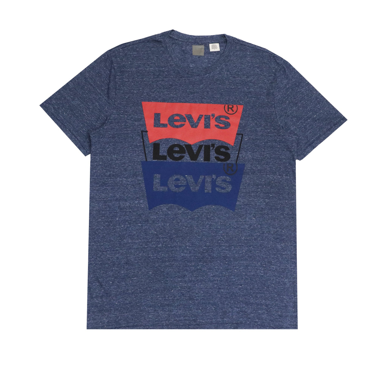 ROUND NECK (MEN)- DARK HEATHER BLUE (RBB)