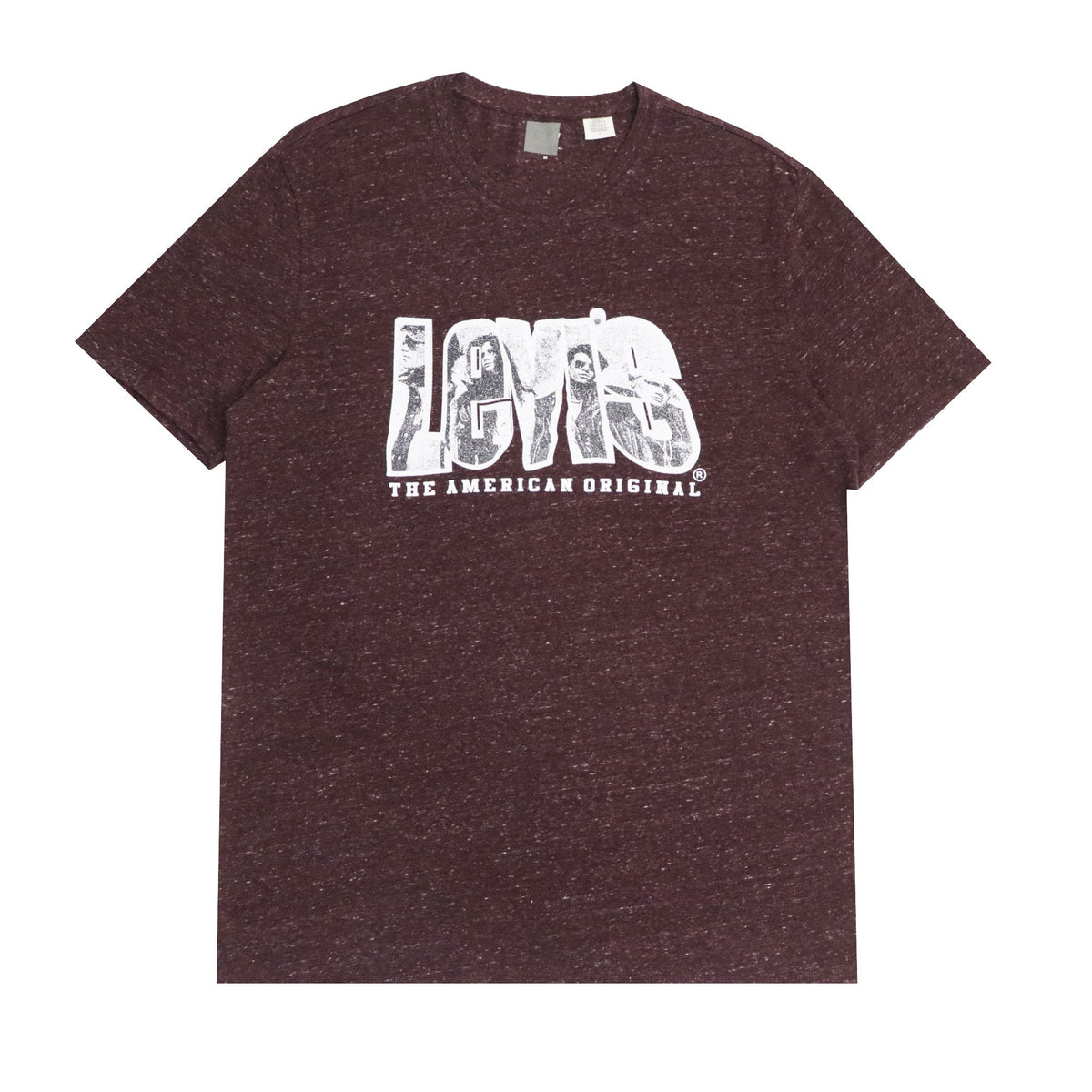 ROUND NECK (MEN) - DARK HEATHER BROWN