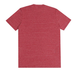 ROUND NECK (MEN) - LIGHT HEATHER RED