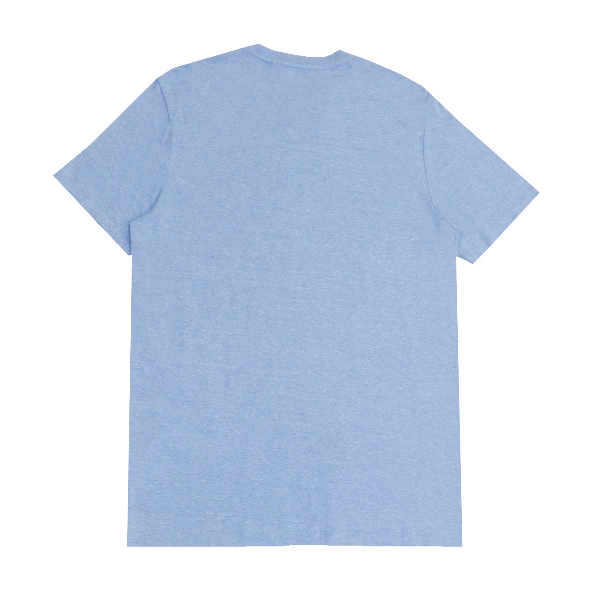 ROUND NECK (MEN) -  LIGHT HEATHER BLUE (COOL)