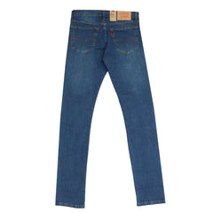 TEAL BLUE SLIM JEANS (MEN)