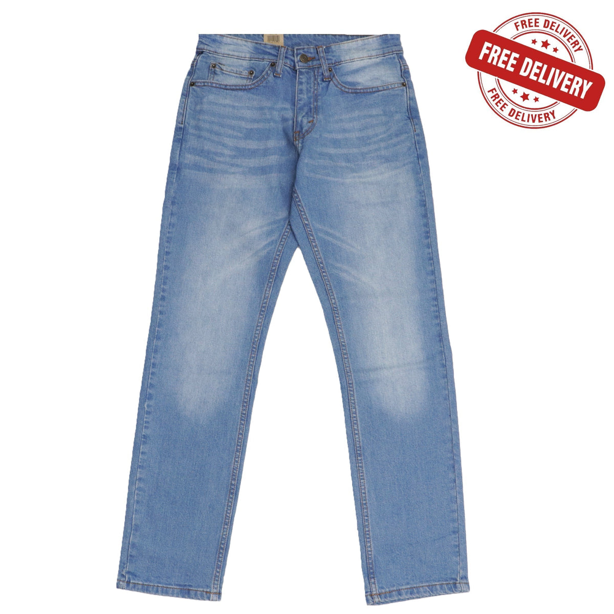 light blue slim jeans men