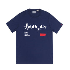 ROUND NECK (MEN) - NAVY BLUE (DARE TO BE DIFFERENT)