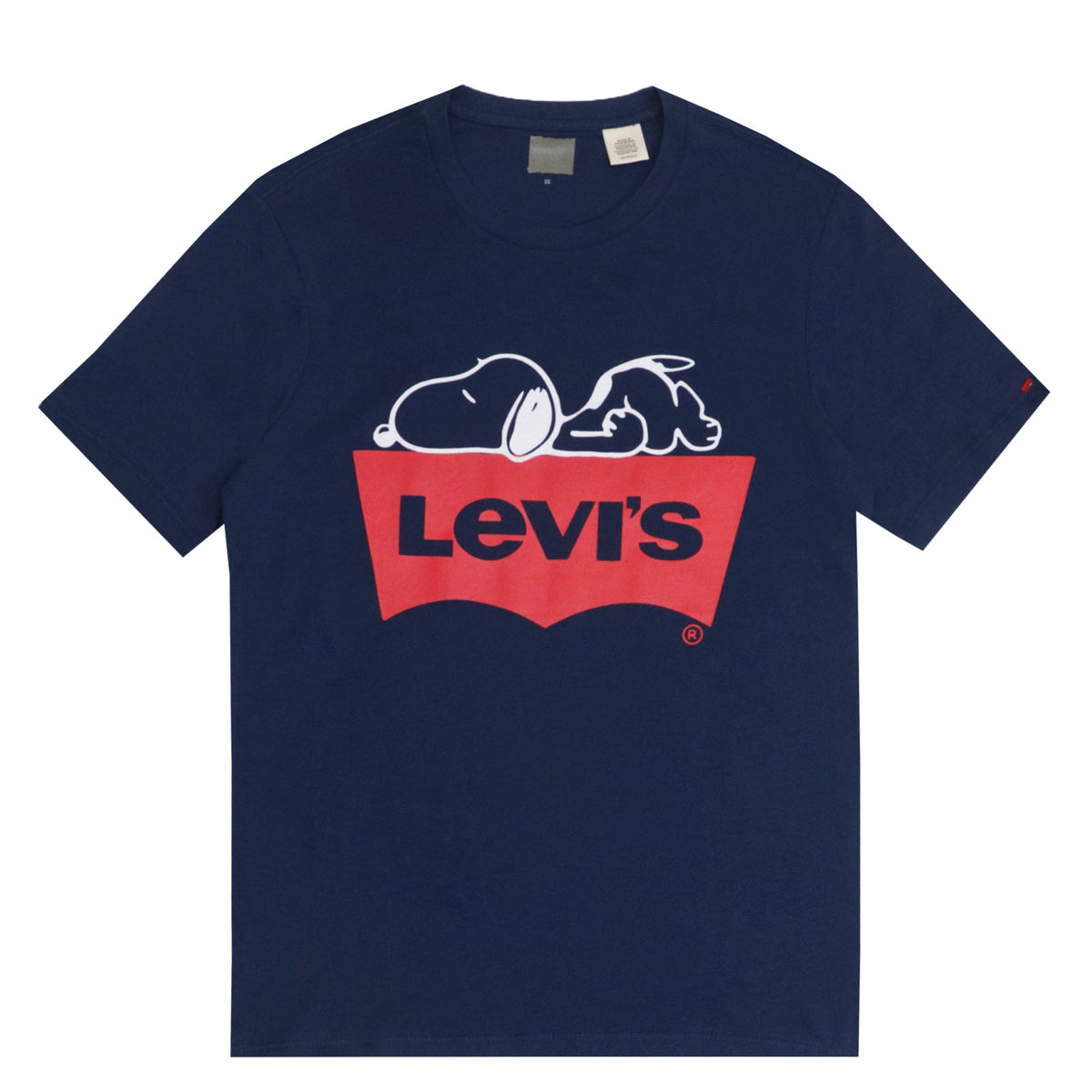 ROUND NECK (MEN) -  NAVY BLUE (SNOOPY DOG)