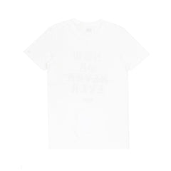 ROUND NECK (MEN) - NOW OR NEVER WHITE