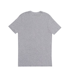 ROUND NECK - GREY WITH BLACK PRINT