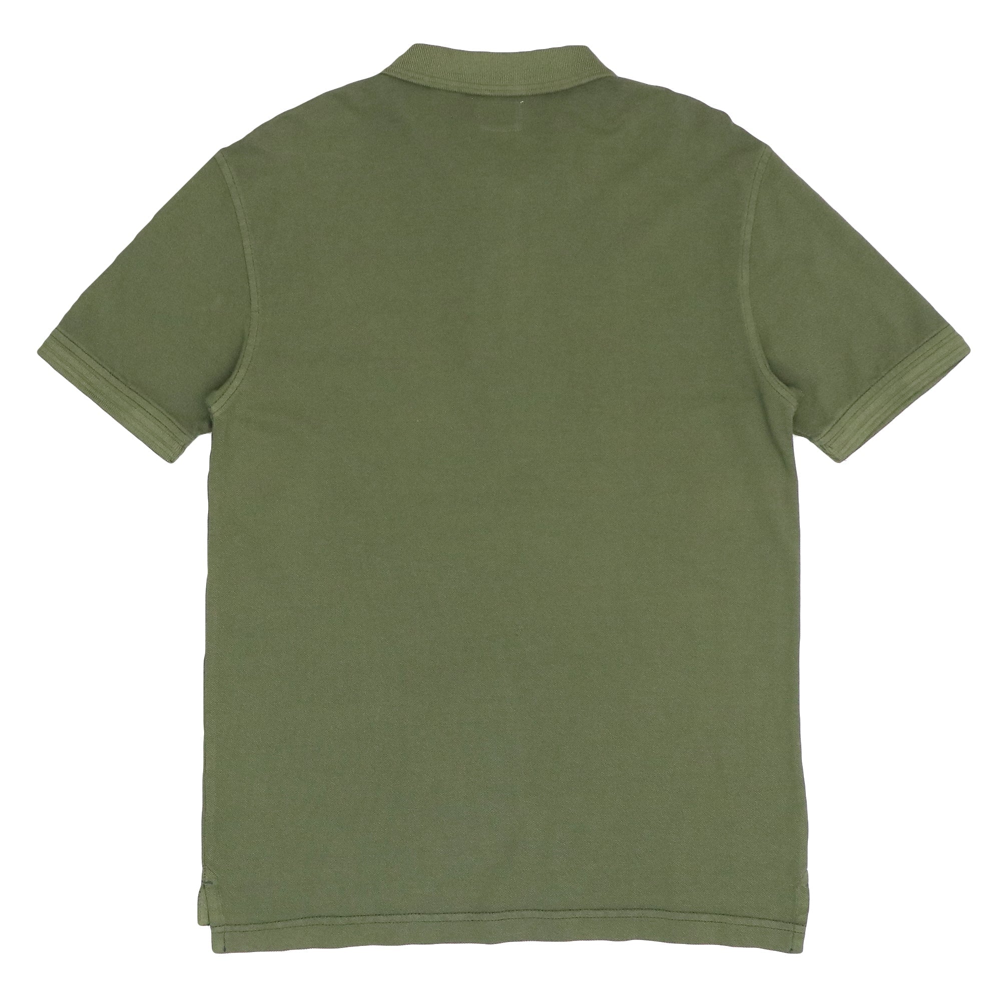 POLO (MEN) - GREEN WITH BLACK LOGO