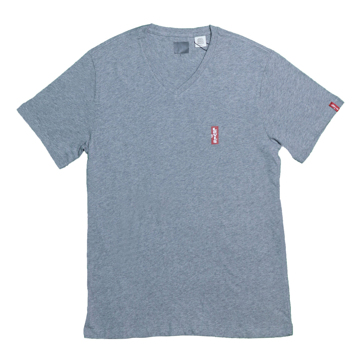 V NECK (MEN) - GREY