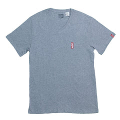 V NECK (MEN) - GREY