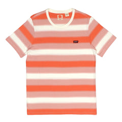 ROUND NECK (MEN) - WHITE ORANGE & PINK