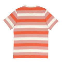 ROUND NECK (MEN) - WHITE ORANGE & PINK