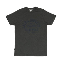 ROUND NECK (MEN) T-SHIRT - GREY