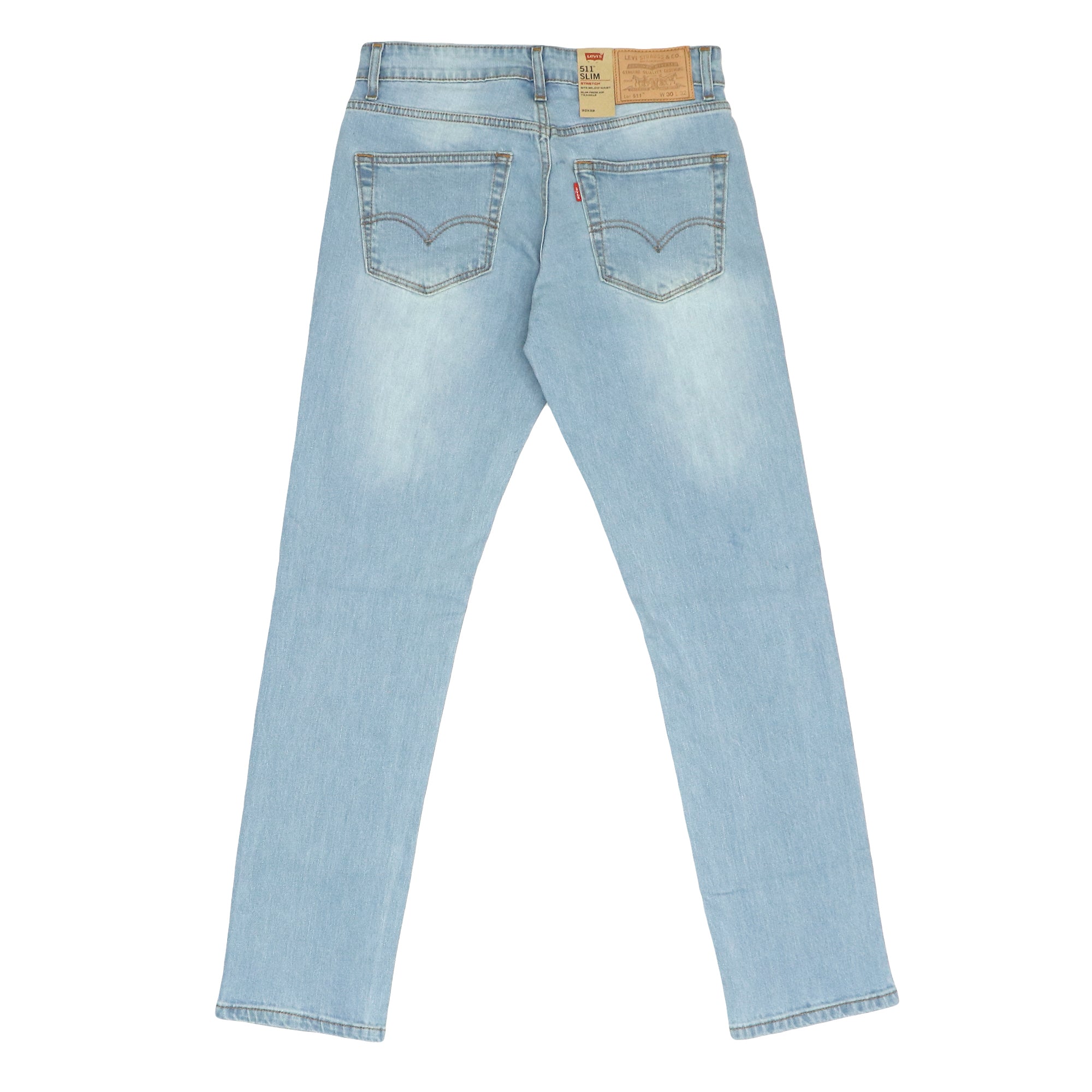 SLIM FIT DENIM SKY BLUE JEANS FOR MEN | 57% DISCOUNT