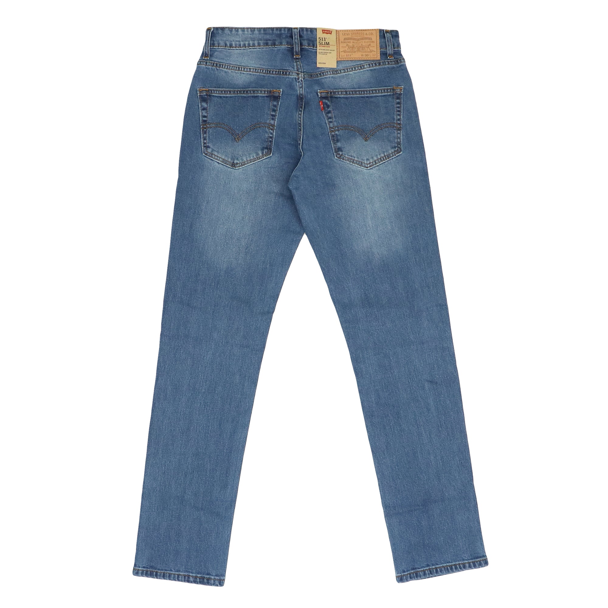 JEANS (MEN) - SLIM - MID BLUE