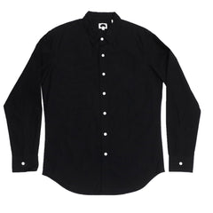 CASUAL SHIRT - PLAIN JET BLACK