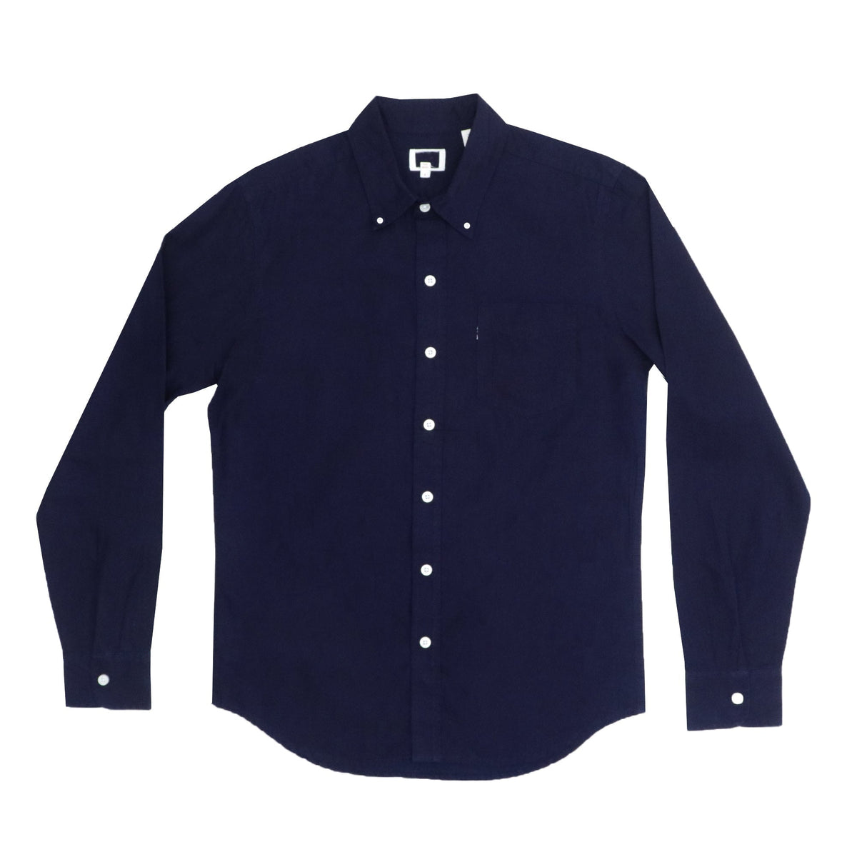 CASUAL SHIRT - PLAIN NAVY BLUE