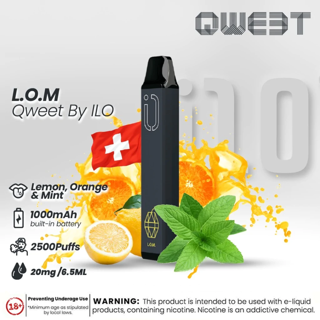 ILO QWEET L.O.M DISPOSABLE VAPE 